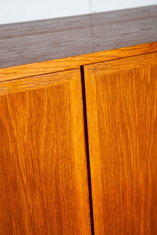 Mid Century Danish Cabinet Custom Armoire Wardrobe Oak Denmark Drawer Large Mcm Storage Vintage - Image 8