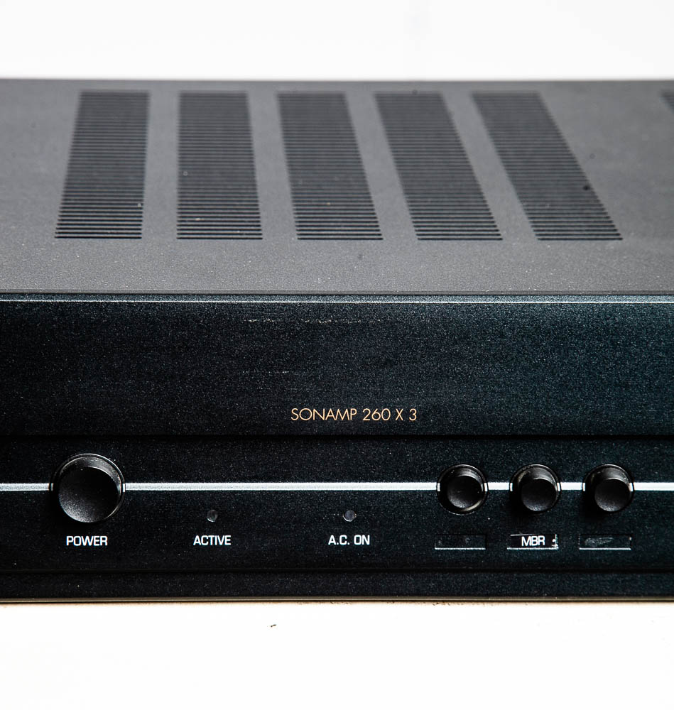 Vintage Sonamp Integrated Amplifier Amp 260 x3 Sonance Black Working Tested Hifi - Image 9