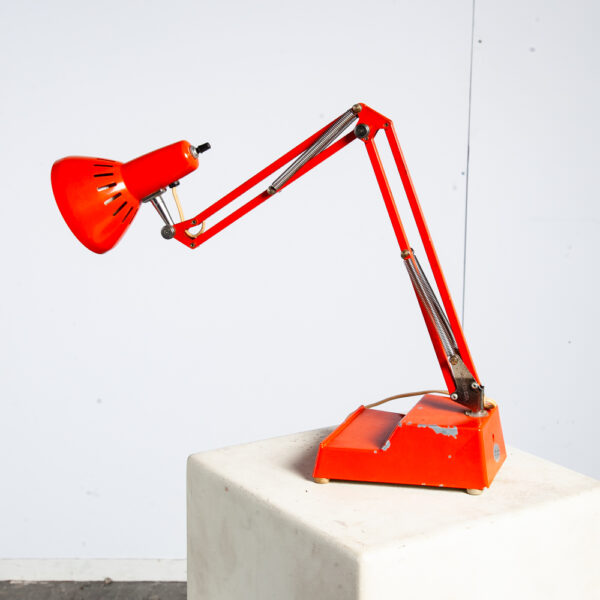 Mid Century Modern Table Lamp Ledu Desk Metal Light Desk Vintage - Image 8