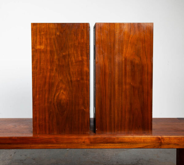 Mid Century Modern Vintage Speakers Pioneer CS-66E Pair Walnut Tested Mint Condition Hifi - Image 4