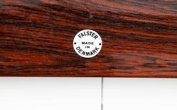 Mid Century Danish Modern Headboard Bed Frame Rosewood Queen Falster Madsen Mcm Vintage - Image 6