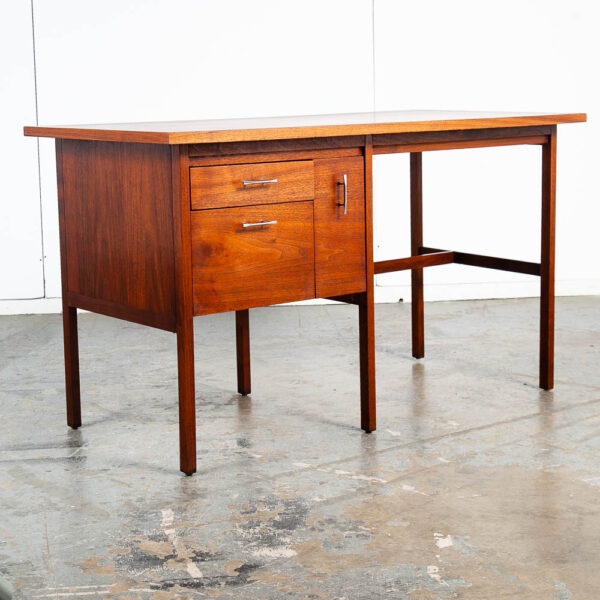 Mid Century Modern Desk Lane Delineator Office 3 Drawer Rosewood Paul Mccobb Mcm Vintage