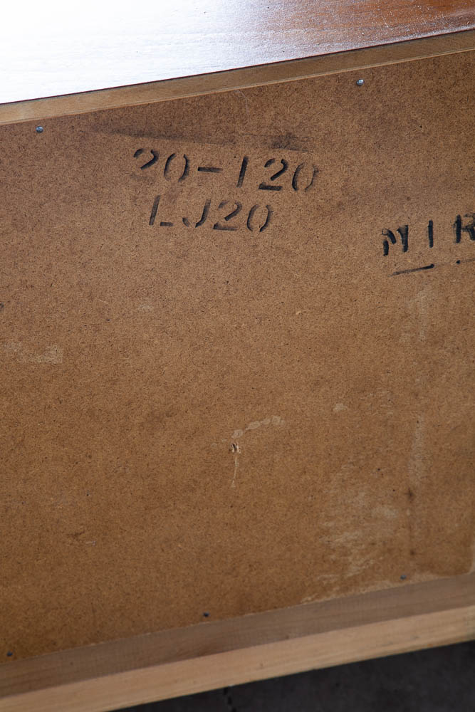 Mid Century Modern Credenza Dresser 6 Drawer Walnut Vintage Mcm Restored Drexel Vintage - Image 8