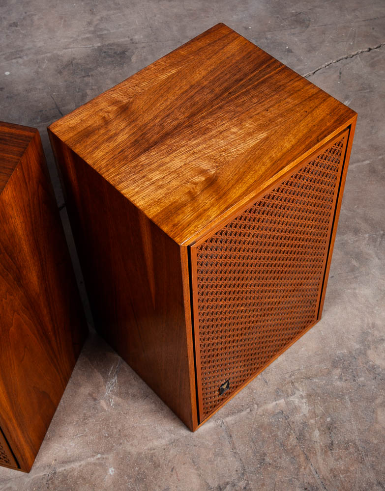 Mid Century Modern Speakers JBL Lancer 99 S99 Walnut Vintage Speaker Set Hifi - Image 11