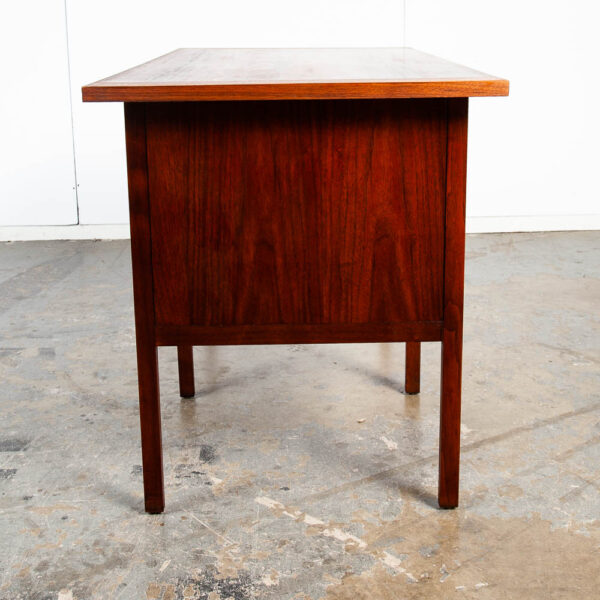 Mid Century Modern Desk Lane Delineator Office 3 Drawer Rosewood Paul Mccobb Mcm Vintage - Image 6