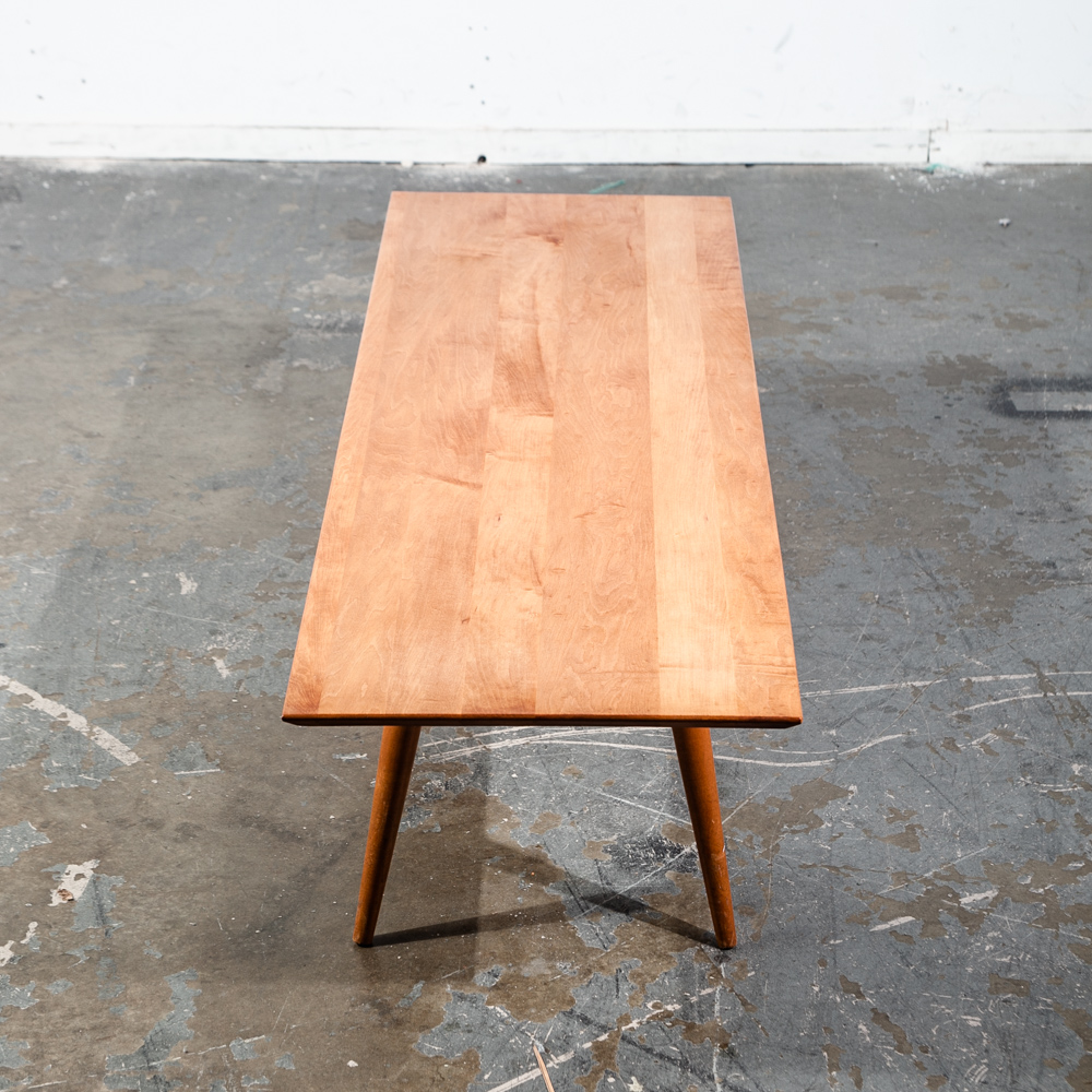 Mid Century Modern Coffee Table Paul McCobb Planner Group Blonde Solid Maple Wide Mcm Winchendon Wide - Image 7