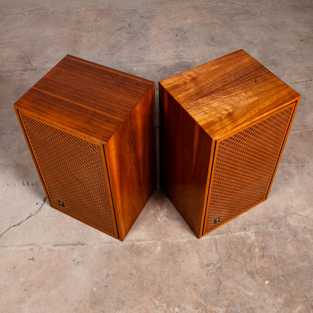 Mid Century Modern Speakers JBL Lancer 99 S99 Walnut Vintage Speaker Set Hifi - Image 2