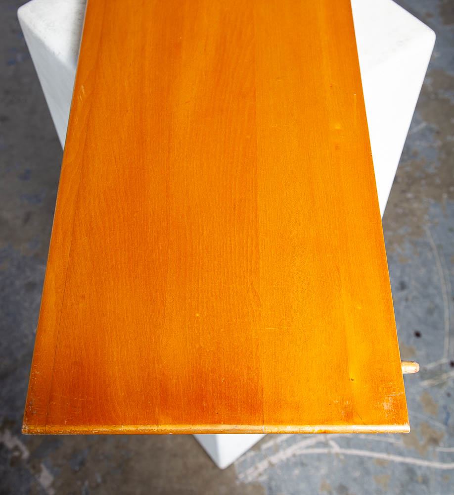 Mid Century Modern Coffee Table Paul McCobb Planner Group Blonde Maple Wide Mcm Solid Wood Surfboard - Image 9