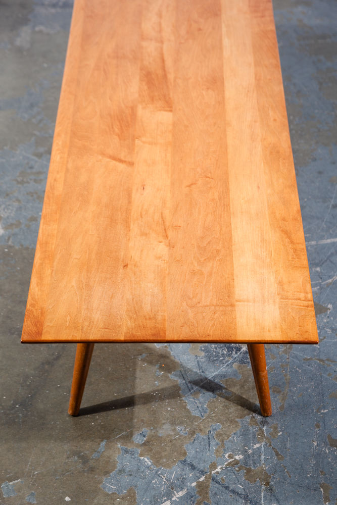 Mid Century Modern Coffee Table Paul McCobb Planner Group Blonde Solid Maple Wide Mcm Winchendon Wide - Image 4