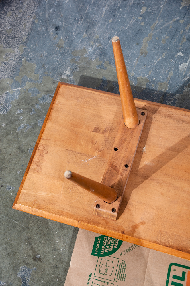 Mid Century Modern Coffee Table Paul McCobb Planner Group Blonde Solid Maple Wide Mcm Winchendon Wide - Image 8