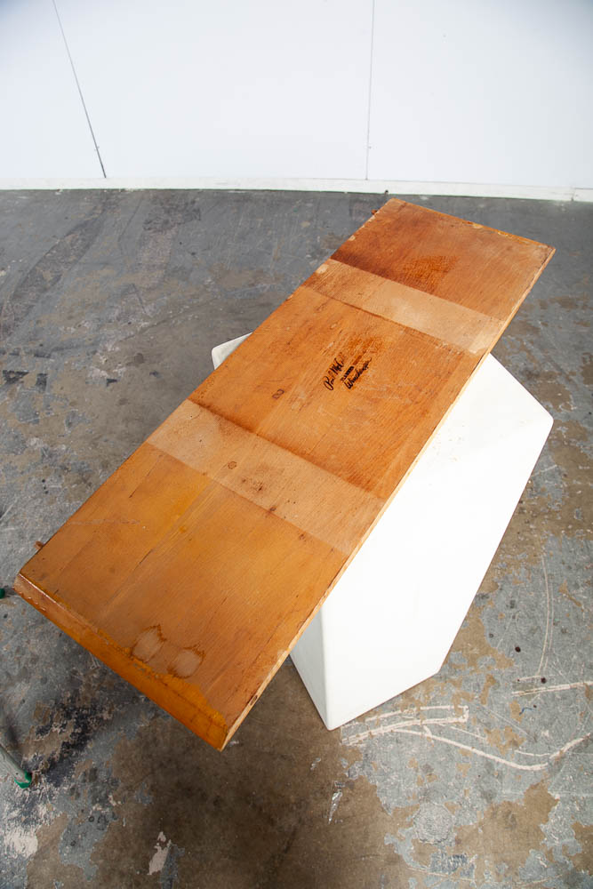 Mid Century Modern Coffee Table Paul McCobb Planner Group Blonde Maple Wide Mcm Solid Wood Surfboard - Image 6