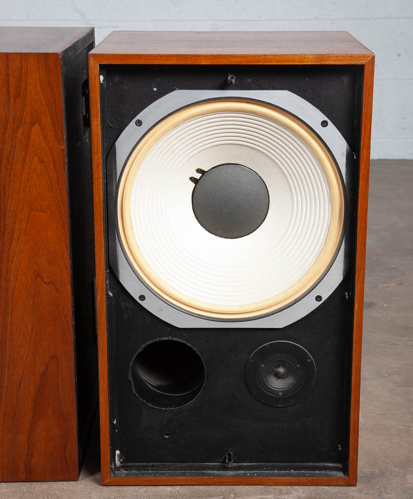 Mid Century Modern Speakers JBL Lancer 99 S99 Walnut Vintage Speaker Set Hifi - Image 4