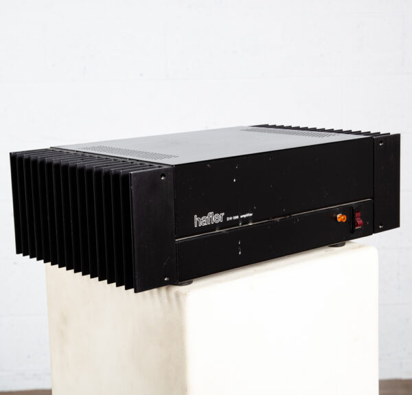 Vintage Hafler DH-200 Power Amplifier Amp Black Working Tested Hifi Mid Century - Image 3