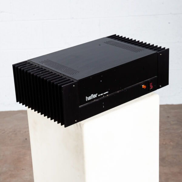 Vintage Hafler DH-200 Power Amplifier Amp Black Working Tested Hifi Mid Century