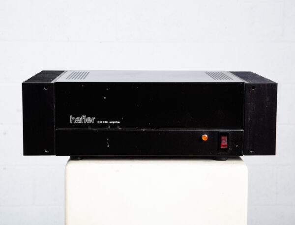 Vintage Hafler DH-200 Power Amplifier Amp Black Working Tested Hifi Mid Century - Image 2
