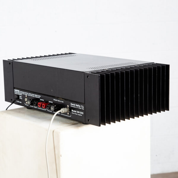 Vintage Hafler DH-200 Power Amplifier Amp Black Working Tested Hifi Mid Century - Image 7