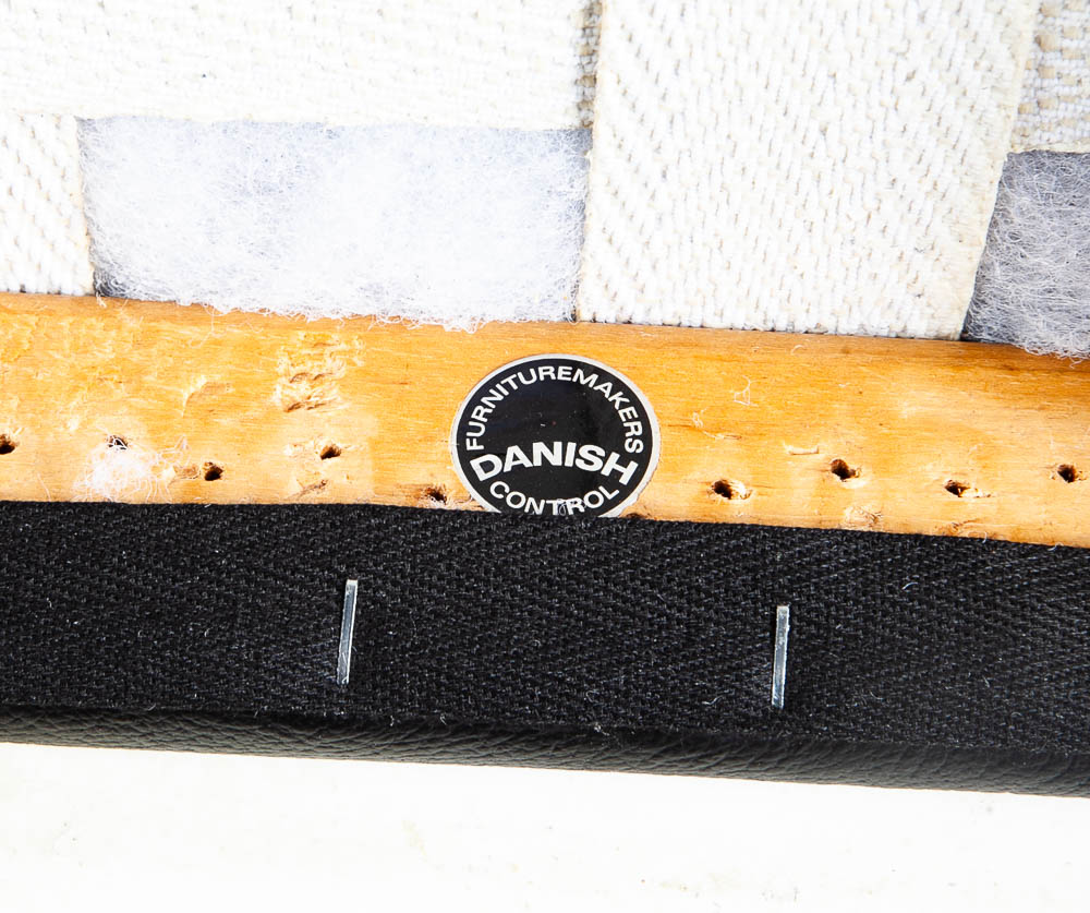 Mid Century Danish Modern Dining Chair Niels J.L Moller #71 Teak Black Denmark - Image 10