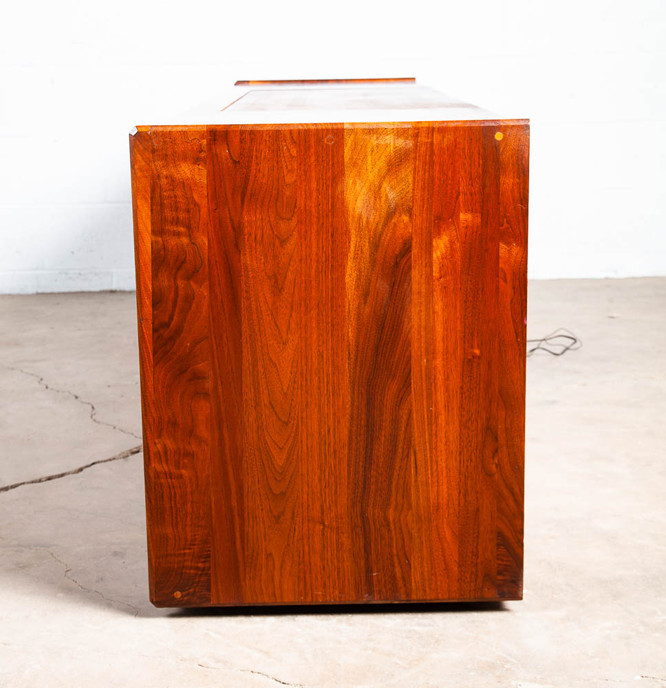 Mid Century Modern Credenza Stereo Console Ace-Hi Hifi Walnut Record Player - Image 8