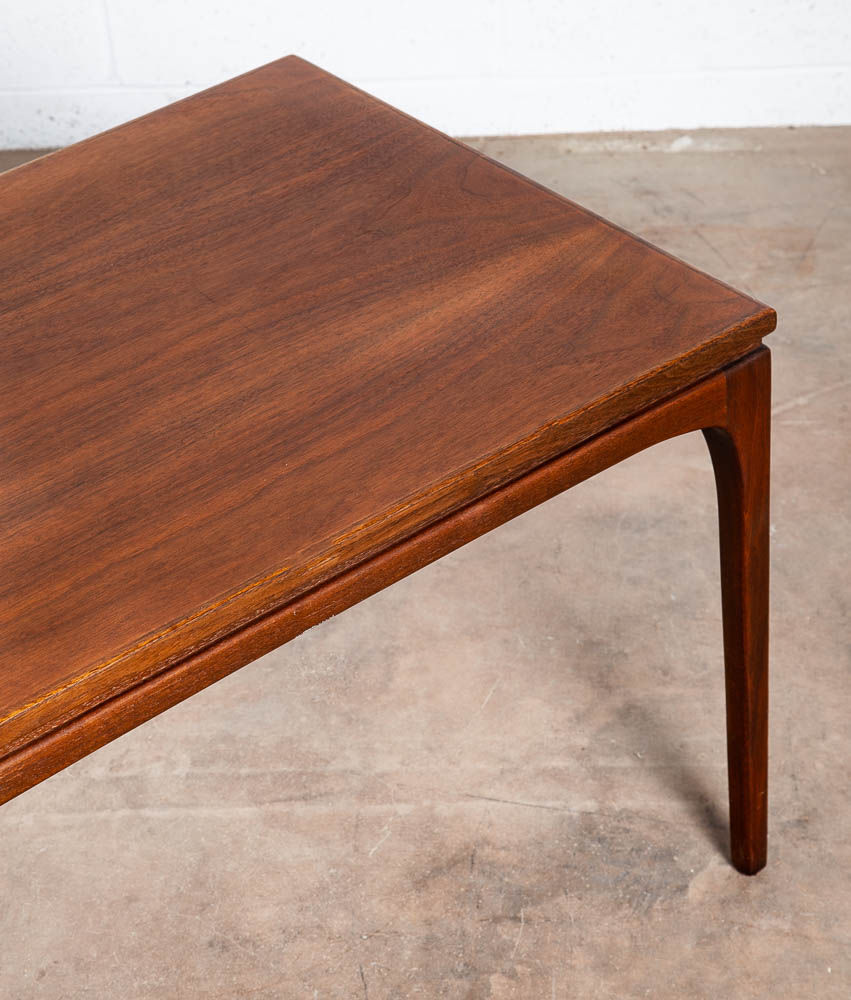 Mid Century Modern End Table Side Nightstand Motif Inc. Solid Walnut Vintage Mcm - Image 9