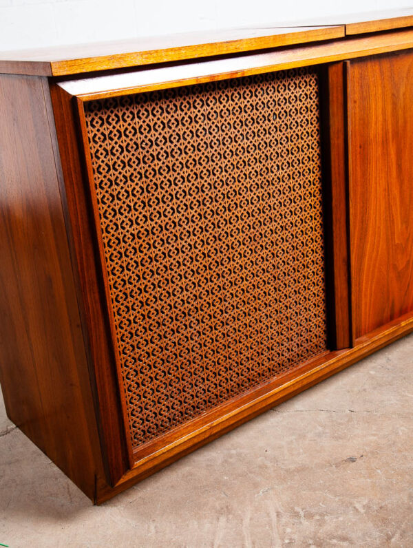 Mid Century Modern Stereo Console Credenza Fisher 700T JBL D123 Radio Barzilay - Image 6