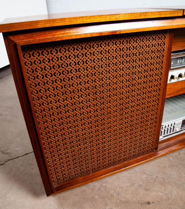 Mid Century Modern Stereo Console Credenza Fisher 700T JBL D123 Radio Barzilay - Image 7