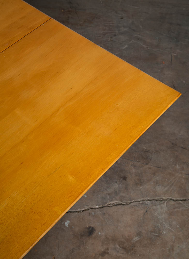 Mid Century Modern Dining Table Paul Mccobb Planner Group Winchendon Solid Maple Drop Leaf Vintage - Image 10