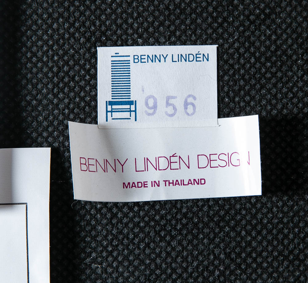 Mid Century Danish Modern Dining Chairs Set 4 Benny Linden Teak Denmark Floating - Image 6