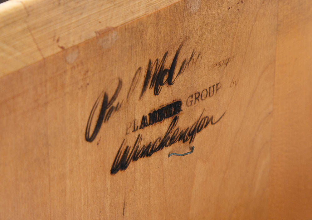 Mid Century Modern Dining Table Paul Mccobb Planner Group Winchendon Solid Maple Drop Leaf Vintage - Image 7