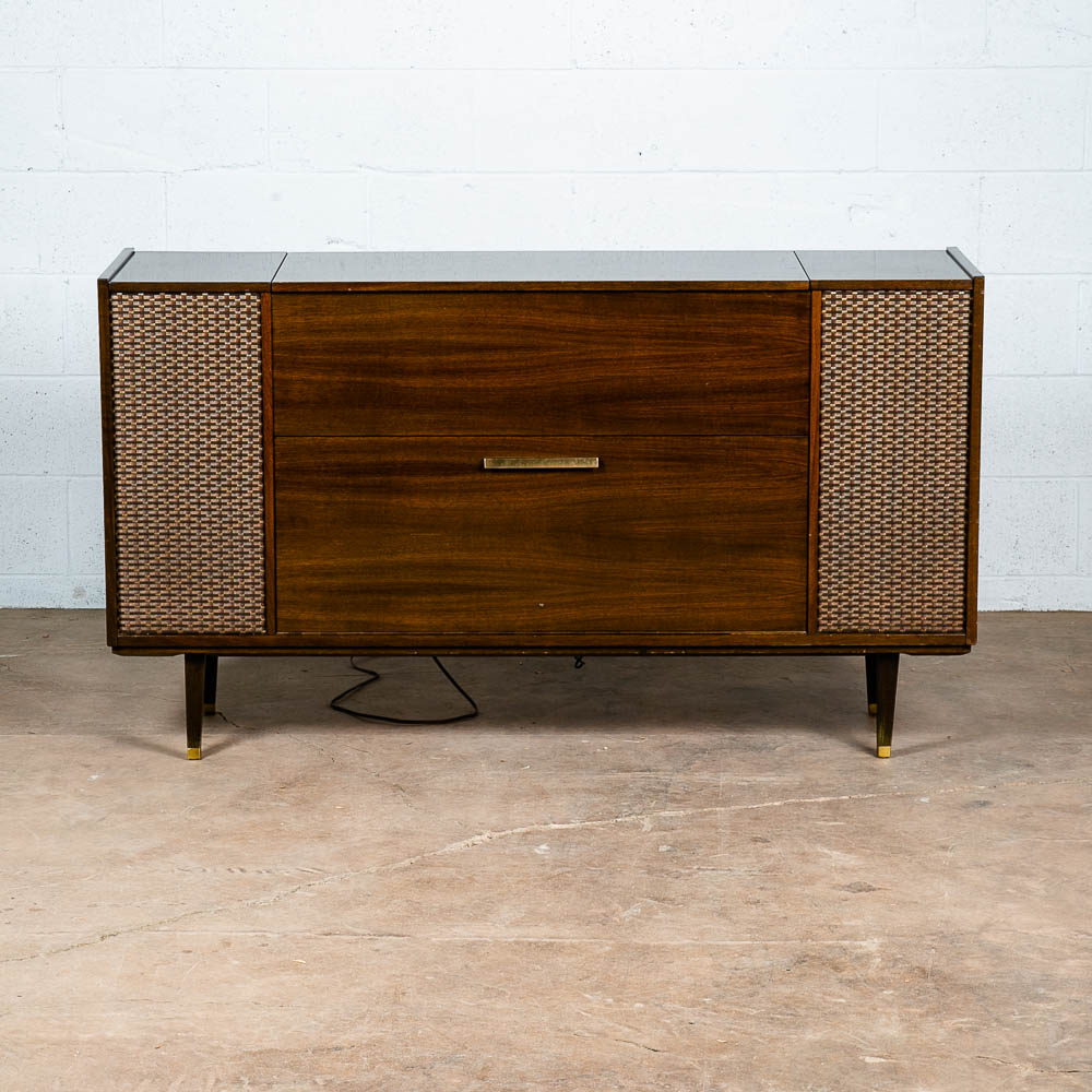 Mid Century Modern Stereo Console Saba 3000 Record Player Radio Vintage Working - Image 4