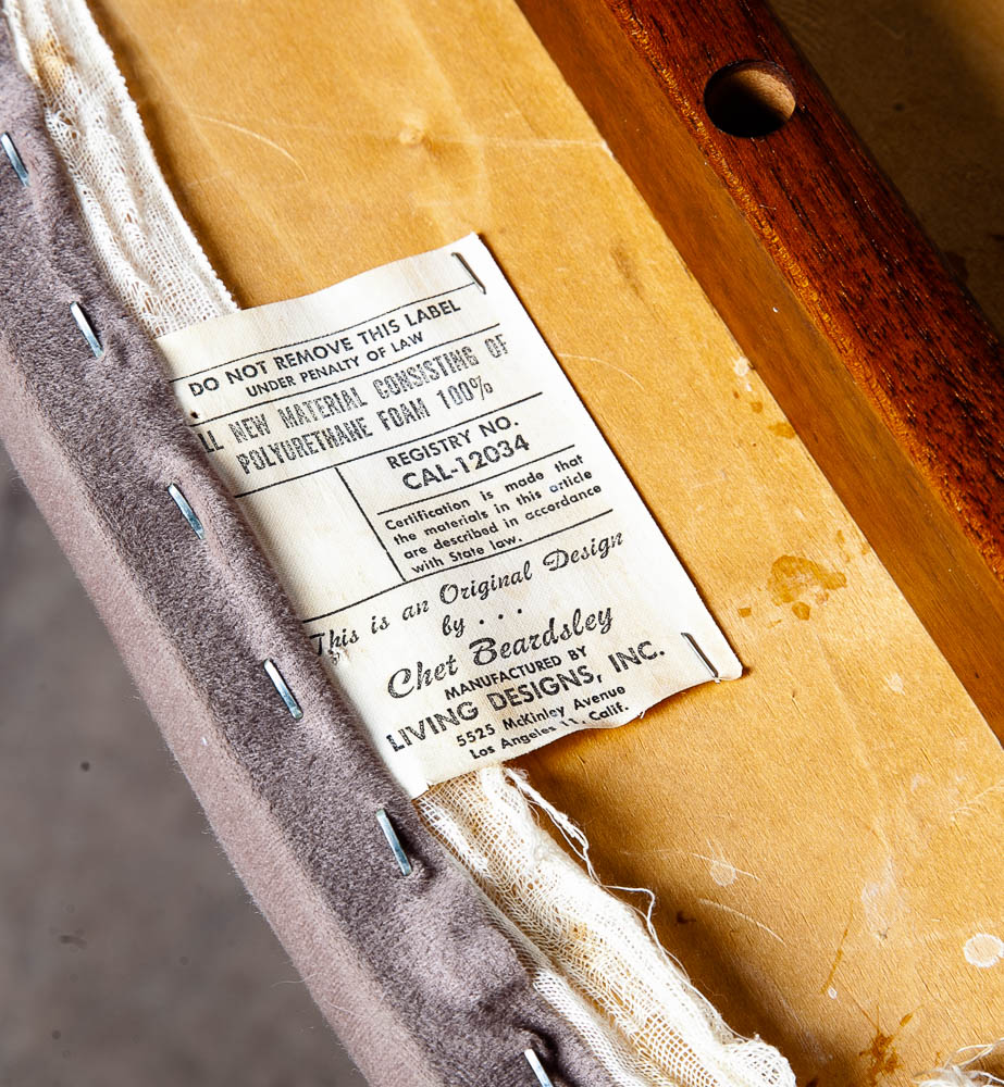 Mid century Modern Dining Chairs Set 4 Chet Beardsley Tan Danish Vintage Peach - Image 10