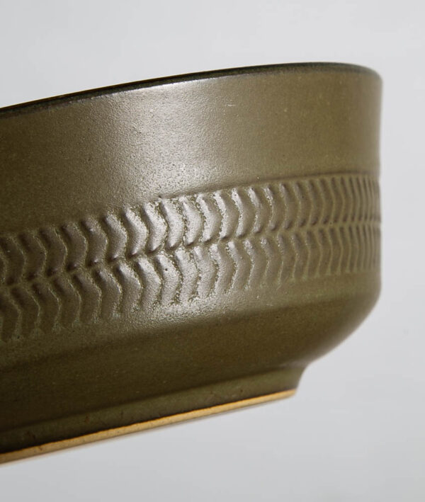 Mid Century Modern Ceramic Denby Camelot Set of 54 Piece Green Plates Cups Bowls Large 8+ Place settings - Image 11