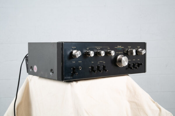 Vintage Sansui AU-5900 Integrated Amplifier Amp Working Black Silver 1976 - Image 7