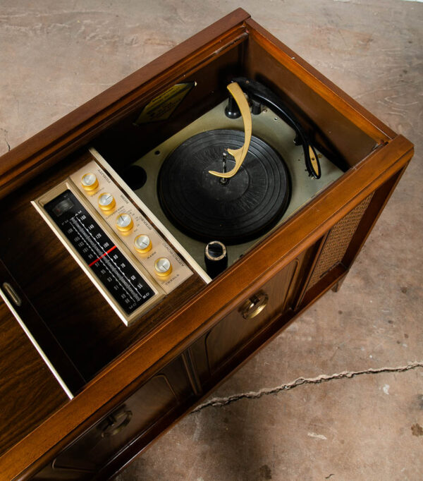 Mid Century Modern Stereo Console Record Player Magnavox Radio Serviced Vintage - Image 8