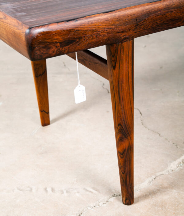 Mid Century Danish Modern Coffee Table Brazilian Rosewood Drawer Johannes Andersen Mcm CFC - Image 10
