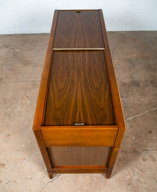 Mid Century Modern Stereo Console Record Player Magnavox Radio Serviced Vintage - Image 4