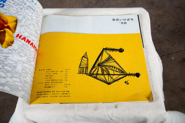 Mid Century Exhibition Catalog Ikebana Sogetsu Floral Arrangements Japan '58 Art - Image 2