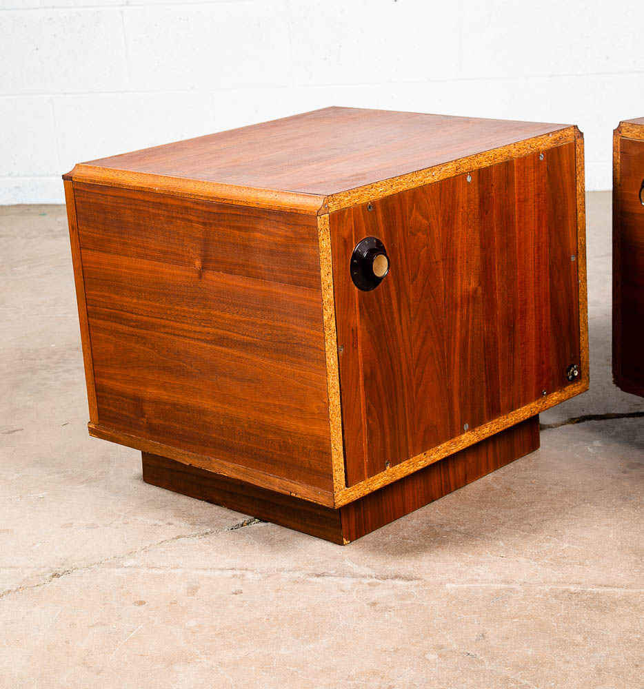 Mid Century Modern Vintage Speakers Electro Voice 12trxb Pair Walnut Barzilay NM - Image 7