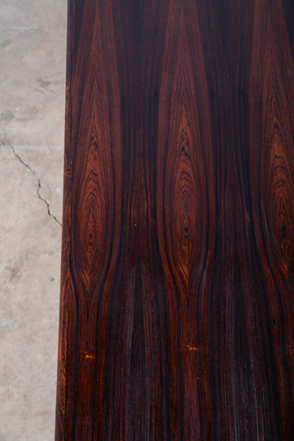 Mid Century Danish Modern Coffee Table Brazilian Rosewood Drawer Johannes Andersen Mcm CFC - Image 8