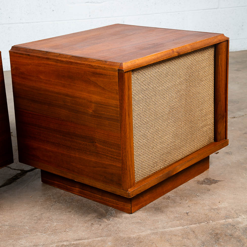 Mid Century Modern Vintage Speakers Electro Voice 12trxb Pair Walnut Barzilay NM - Image 11