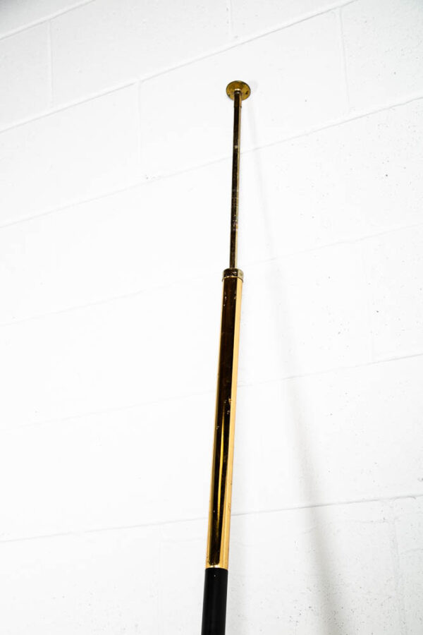 Mid Century Modern Floor Lamp Tempestini  Tension Pole 2 Light Brass Lightolier Thurston Mcm - Image 8