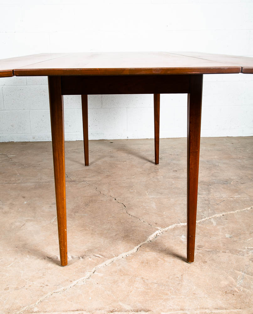 Mid Century Modern Dining Table Kipp Stewart Winchendon Solid Cherry Drop Leaf - Image 7
