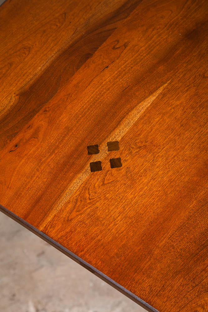 Mid Century Modern Dining Table Kipp Stewart Winchendon Solid Cherry Drop Leaf - Image 9