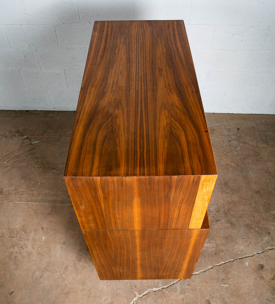 Mid Century Modern Dresser Highboy Kent Coffey Drexel 5 Drawer Walnut Vintage - Image 5