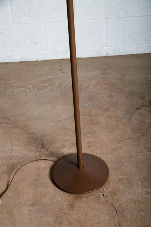 Mid Century Modern Floor Lamp Gerald Thurston Lightolier Brown Tan 3 Light Mcm - Image 10