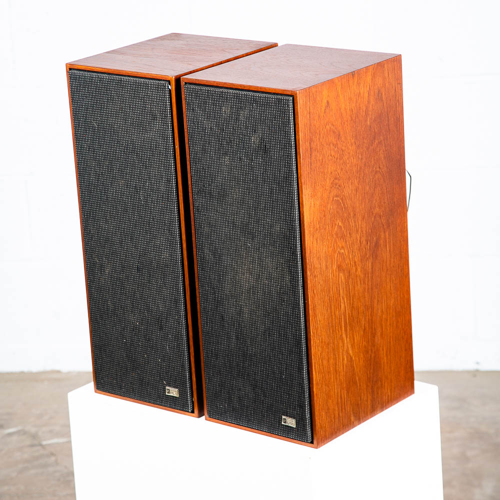 Mid Century Modern Speakers Set B&O Bang Olufsen Beovox 1200