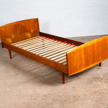Mid Century Danish Modern Bed Frame Sm Single Teak Denmark Sannemanns Mobler