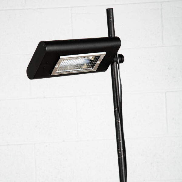 Mid Century Modern Floor Lamp Italy Marble Adjustable Post Modern Halogen Black - Image 9