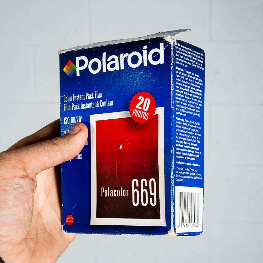 10 NEW Polaroid 669 Double Pack 20 photos ISO 80/20 Film Instant Expired Lot NIB - Image 3