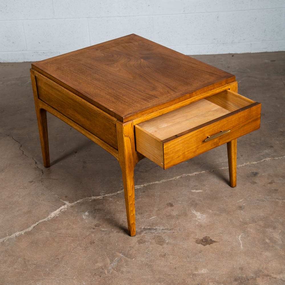 Mid Century Modern Nightstands End Table Lane Rhythm Side Drawer Vintage Mcm - Image 4
