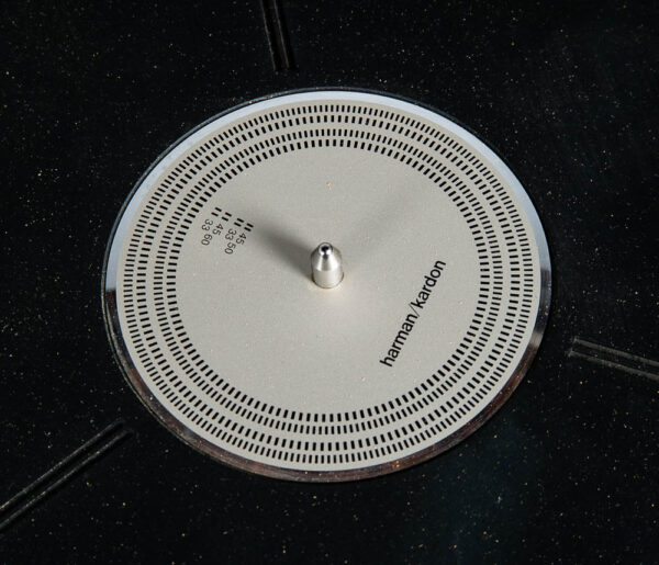 Vintage Record Player Harman Kardon T25 Turntable Silver Grafo MF3 Semi Auto - Image 10